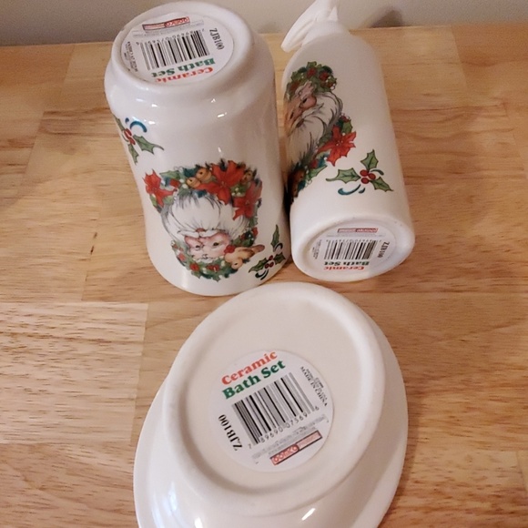 Ceramic bath set🎅🎅🎅 - Picture 2 of 2